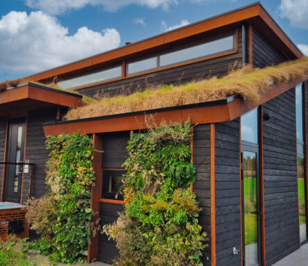 oderne Architektur mit Aliplast Genesis 75 System